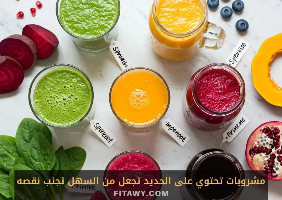 مشروبات تحتوي على الحديد تجعل من السهل تجنب نقصه